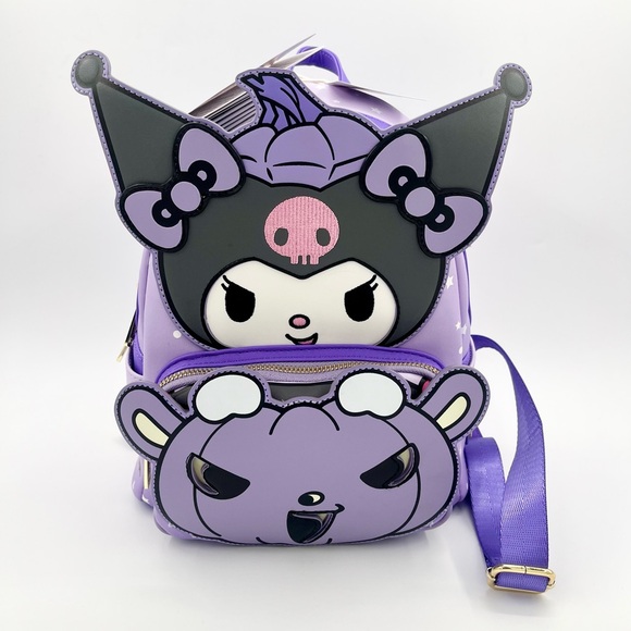 🩷 Loungefly My Melody/Kuromi Light Up
Glow-In-The-Dark Mini Backpack🩷 - Picture 2 of 7